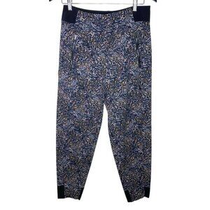 ATHLETA Printed Rip Stop Pull On Activewear Joggers Size 6
